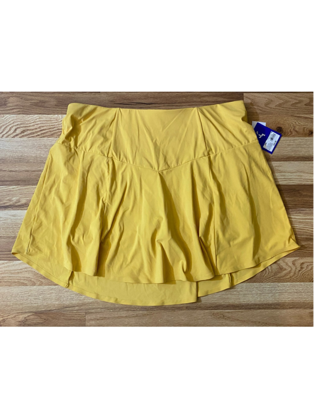 JoyLab V-Waist Active Skort Yellow Size XXL New - Picture 1 of 10